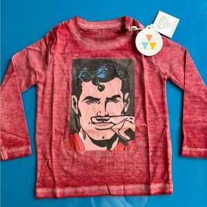 Eleven Paris Maroon Graphic Tee